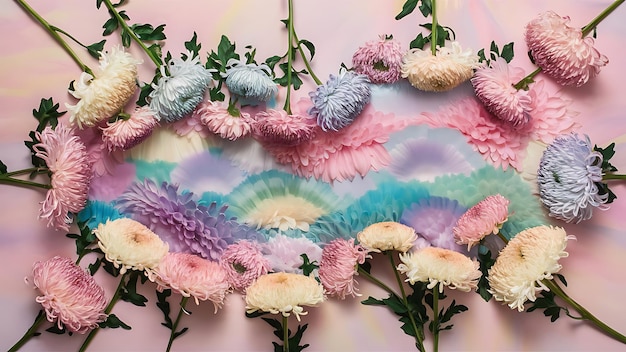 Detail vyšívanej kvetinovej výšivky